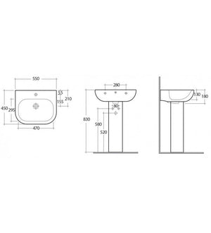 Sedile wc tonique bianco cod 82046