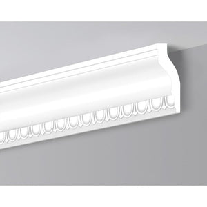 €1,49ml *** STOCK *** Pacco da 96ml di cornice decorativa in XPS compatto 130X50x2000 LDK09