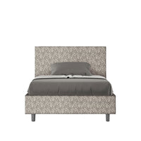 Letto 1 Piazza e Mezzo 120x210 cm Senza Rete Adele Era 02 Grigio