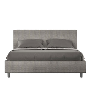 Letto Matrimoniale 160x210 cm Senza Rete Adele Labirinto 02 Grigio