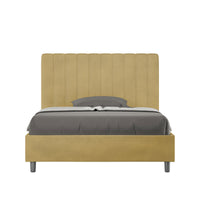 Letto 1 Piazza e Mezzo 120x210 cm Senza Rete Agueda Ocra