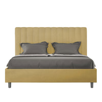 Letto Matrimoniale 160x210 cm Senza Rete Agueda Ocra