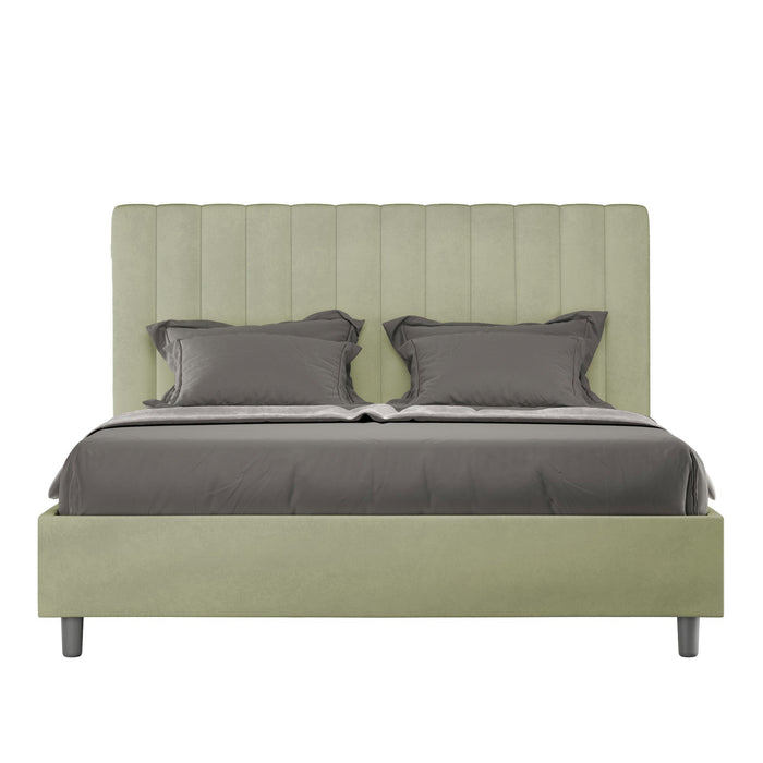 Letto Matrimoniale 160x190 cm Senza Rete Agueda Tè verde