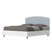 Letto Matrimoniale 160x200 cm Senza Rete Antilia Azzurro