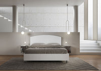 Letto Matrimoniale 160x190 cm Senza Rete Antilia Bianco