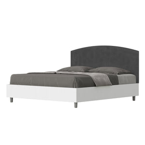 Letto Matrimoniale 160x200 cm Senza Rete Antilia Grigio