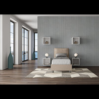 Letto imbottito Singolo 80x210 cm Antea - Similpelle