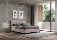 Letto Matrimoniale 160x190 cm con Rete Mados Glicine