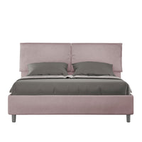 Letto Matrimoniale 160x190 cm con Rete Mados Glicine