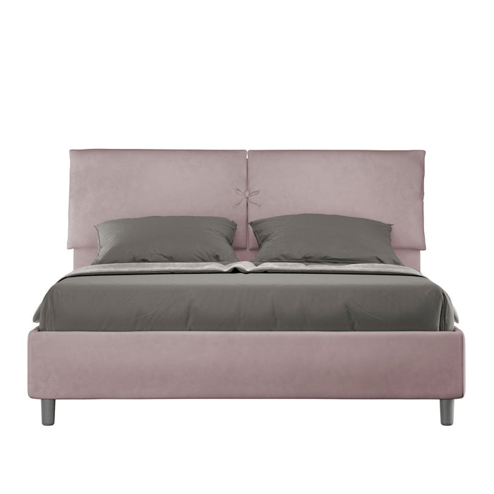 Letto Matrimoniale 160x190 cm con Rete Mados Glicine