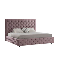 Letto matrimoniale contenitore Sondrio colore rosa