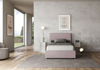 Letto 1 Piazza e Mezzo 120x210 cm con Rete Mika Glicine