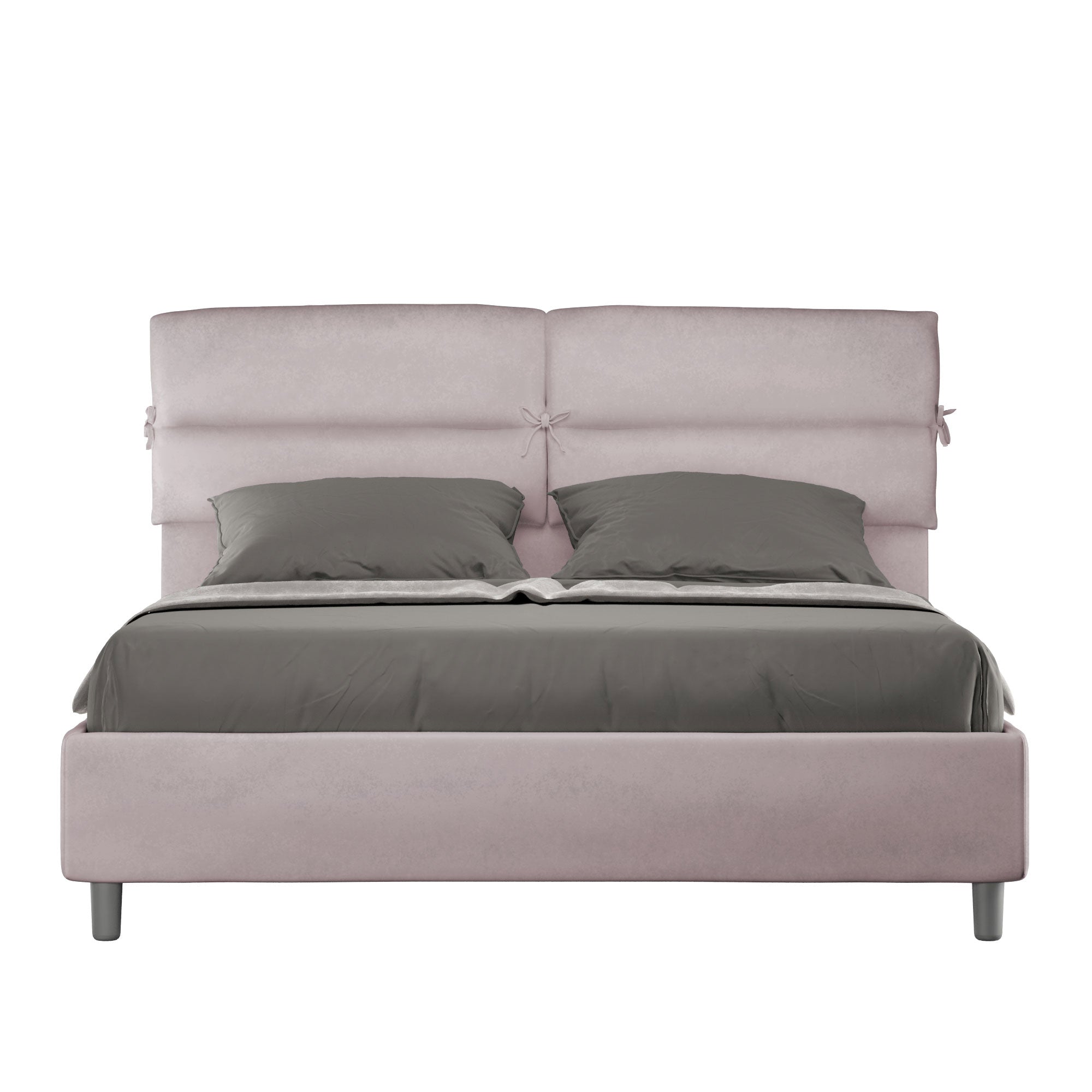 Letto Matrimoniale 160x190 cm Senza Rete Nandy Glicine