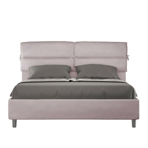 Letto Matrimoniale 160x200 cm con Rete Nandy Glicine