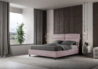 Letto Matrimoniale 160x190 cm Senza Rete Nandy Glicine