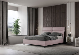 Letto Matrimoniale 160x210 cm con Rete Nandy Glicine