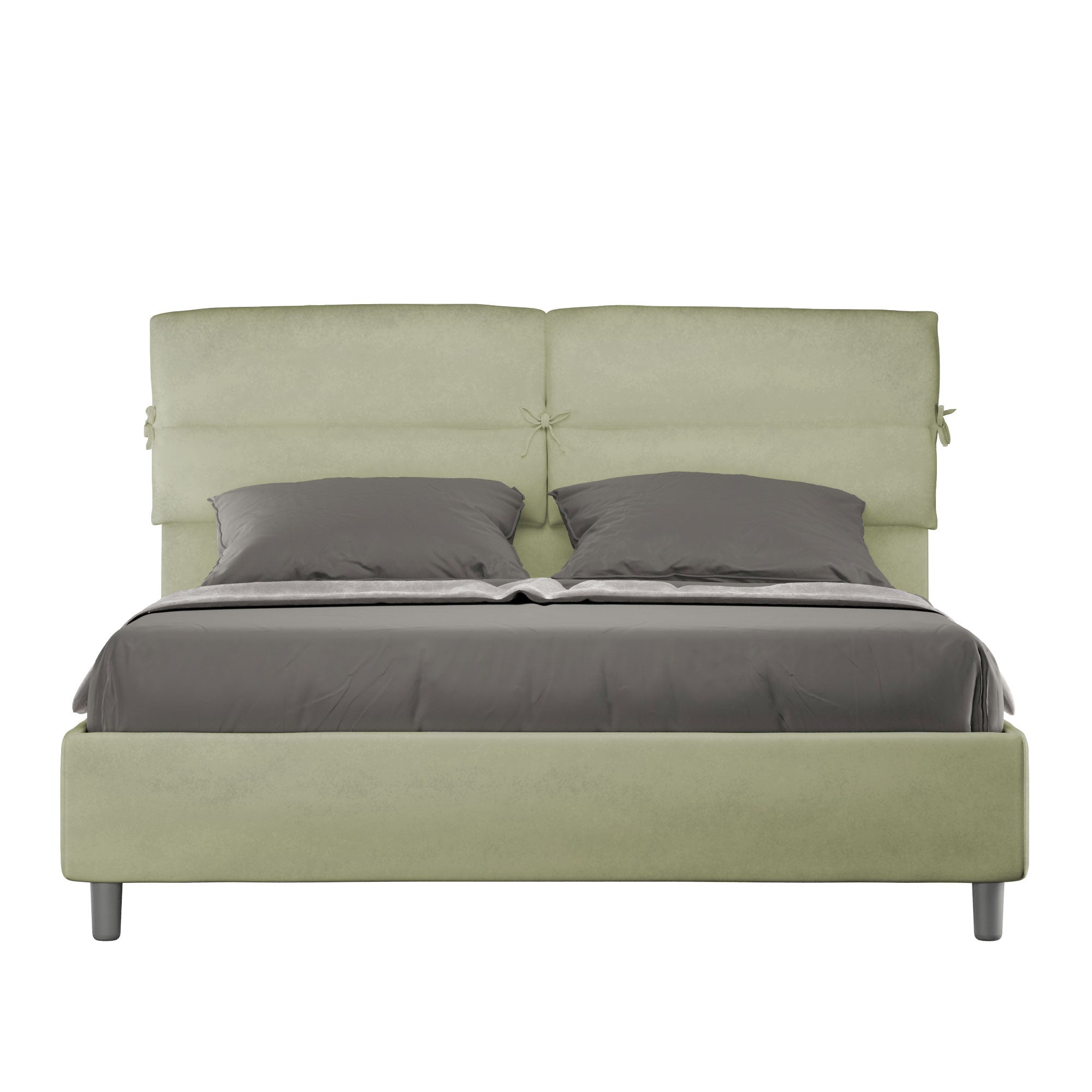 Letto Matrimoniale 160x190 cm con Rete Nandy Tè verde