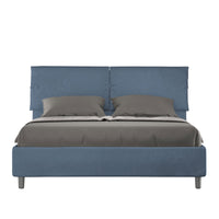 Letto Matrimoniale 160x210 cm Senza Rete Sleeper Blu