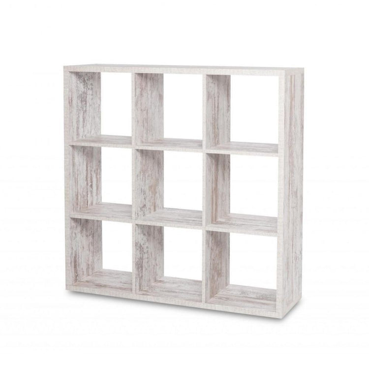 Libreria cubi divisorio Max9 colore bianco consumato