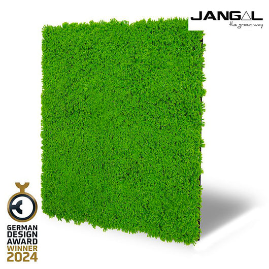 JANGAL Pannelli acustici Modulabili in FLORA sintetica ULTRAREALISTICA 52x52cm mod. LIME GREEN