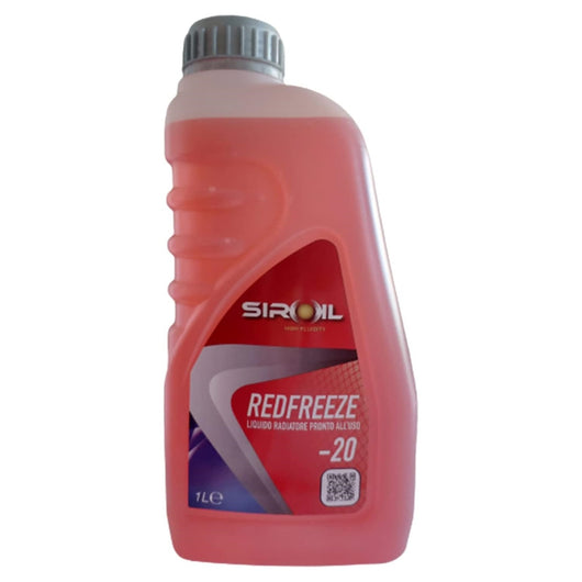 Liquido Per Radiatori Radiatore Pronto All'uso Redfreeze -20 Rosso 1 Lt Sir-redf         