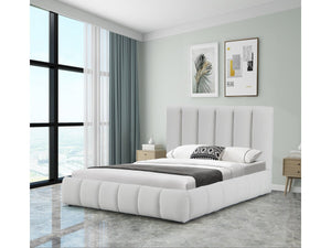 Letto con cassettone "Annie" - 160 x 200 cm - Bianco