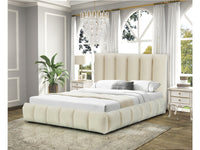 Letto "Annie" con cassettone 180 x 200 cm - Beige