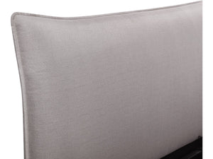 Letto con contenitore matrimoniale "Megeve" da 160 x 200 cm - Grigio