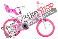 Bicicletta Bambina Little Heart Dino Bikes 14 pollici