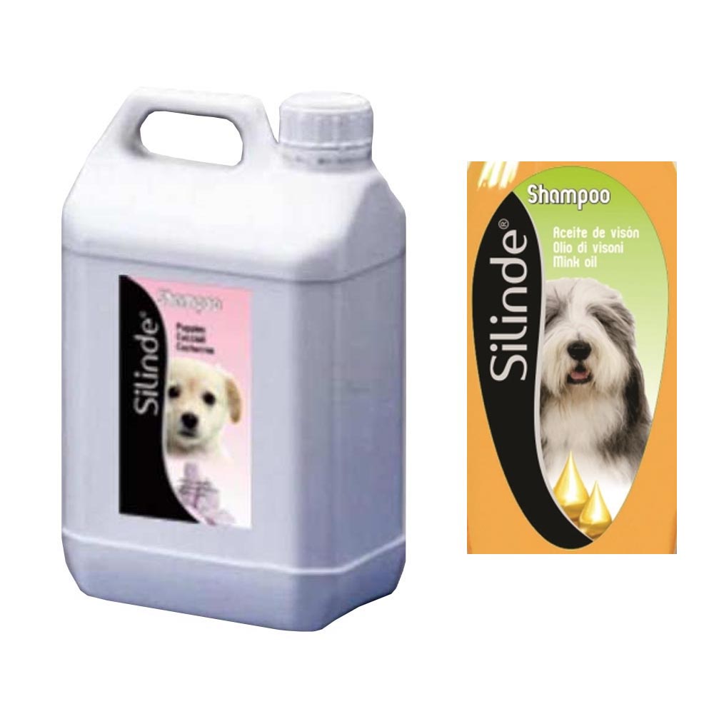 Silinde shampoo per cani olio di visone tanica da 5 litri