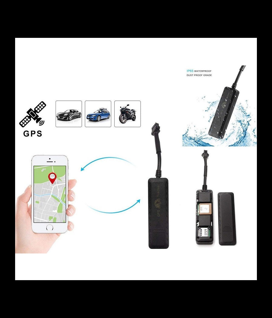 Localizzatore Satellitare Gps Gsm Gprs Antifurto Tracker Auto Moto Barca G900         