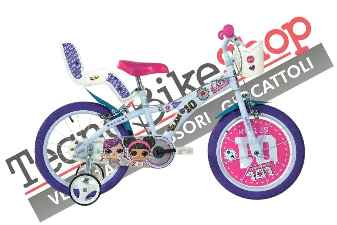 Bici Bambina Dino Bikes LOL Surprise  16 pollici