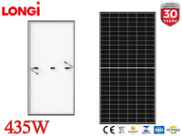 Pannello Solare Fotovoltaico 435W Monocristallino 172x113x30 Half-Cut Semicella