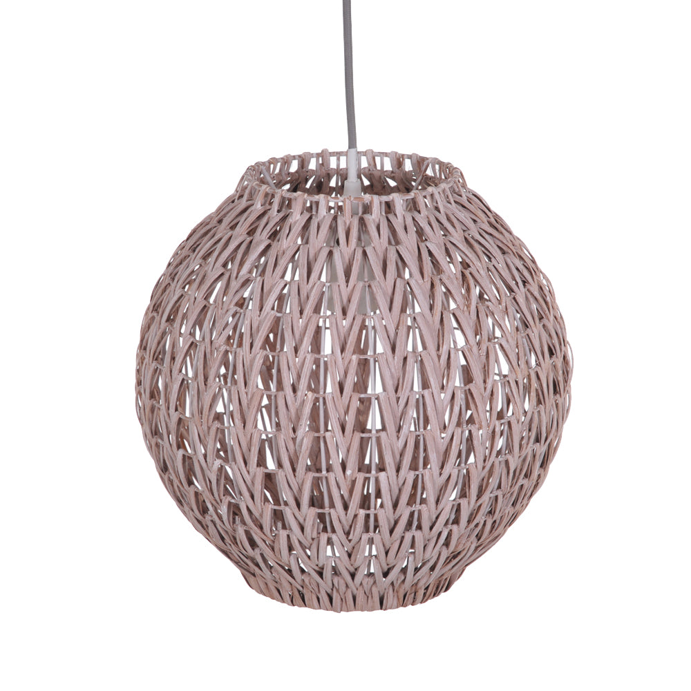 Lampadario in Rattan H 305 cm