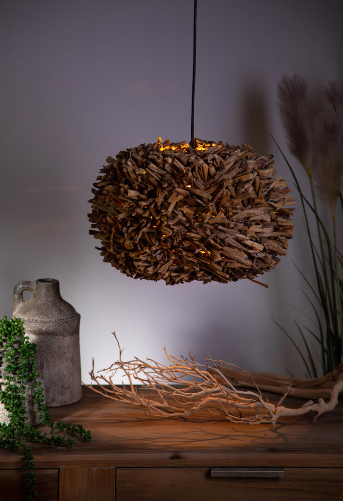 Lampadario Naturale H 305 cm