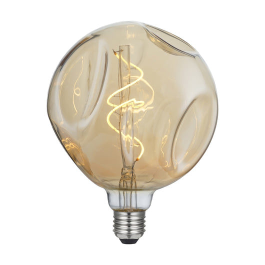 Lampadina led vintage con finitura oro