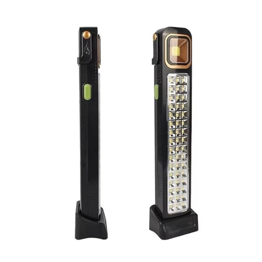 Trade Shop - Luce Di Emergenza Solare Ricaricabile Hel-2866t 30w Led Con Tecnologia Intelligente         