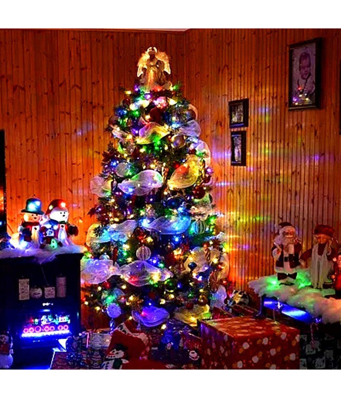 Luci Natalizie A Strisce Led App 10mt Usb Bluetooth Decorative Per Albero Natale         