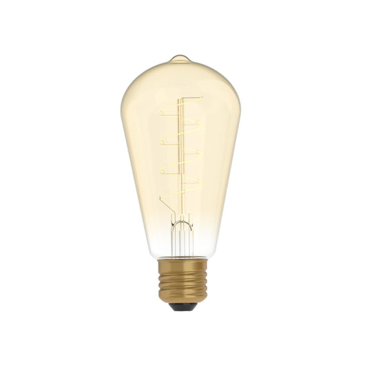 Lampadina led vintage con finitura oro