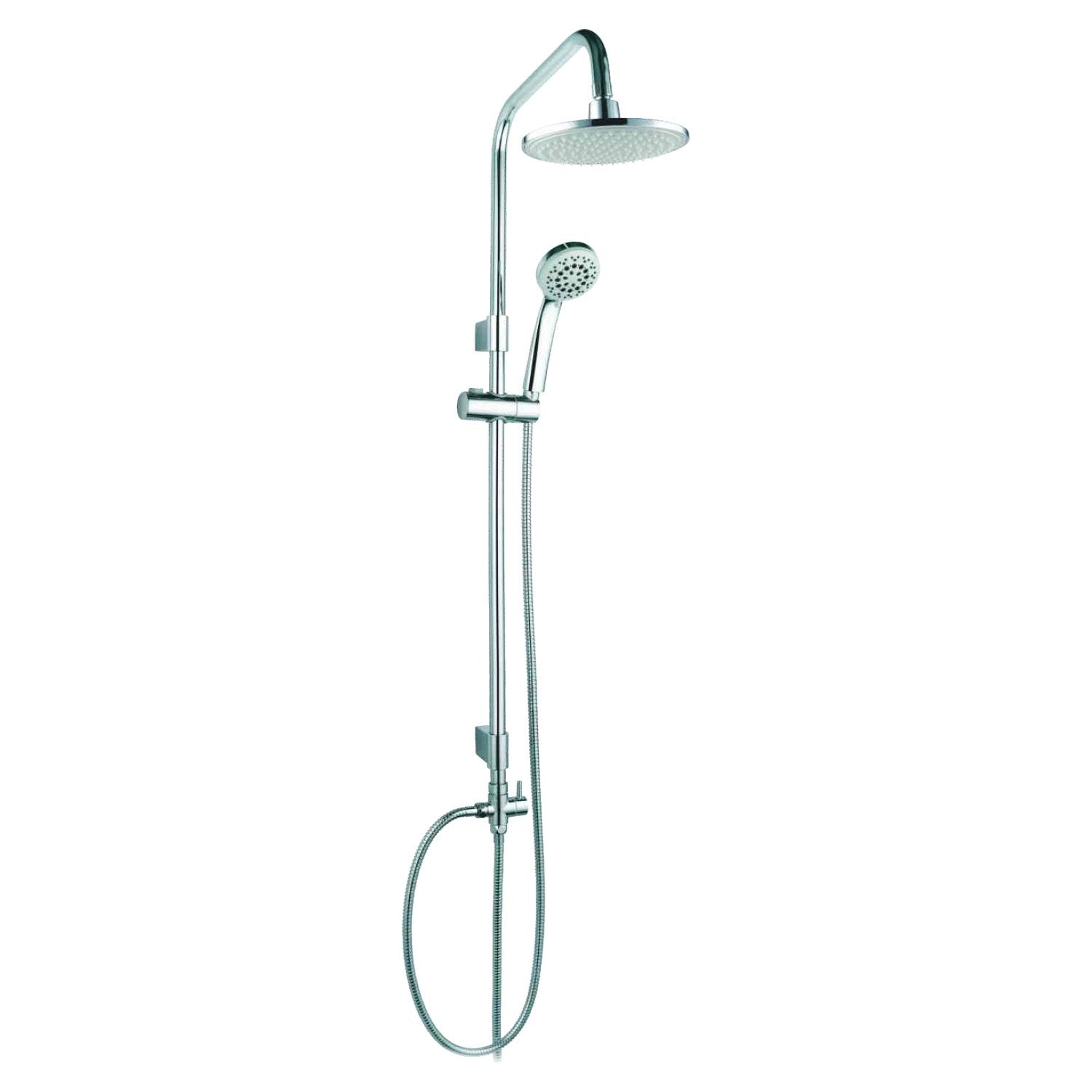 Merkur Led - Saliscendi Acciaio Inox E Abs Con Led 48 5 x 101 x 20 CM