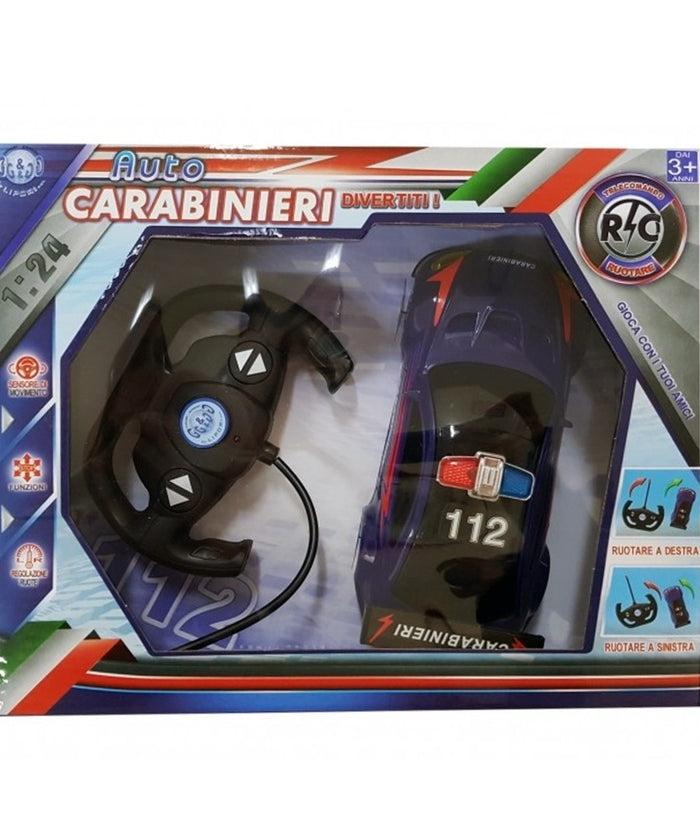 Macchina Forze Speciali 122 Telecomandata 1:24 Auto Luci Girevole Gioco Bambini         