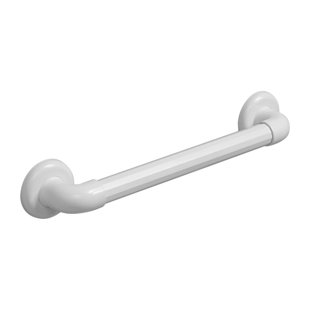 Maniglione disabili 45 cm bianco per bagno accessibile