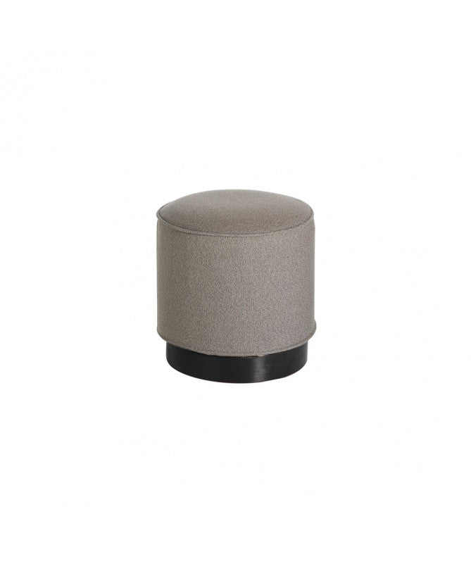 Mara Pouf made in Italy - JET BLACK