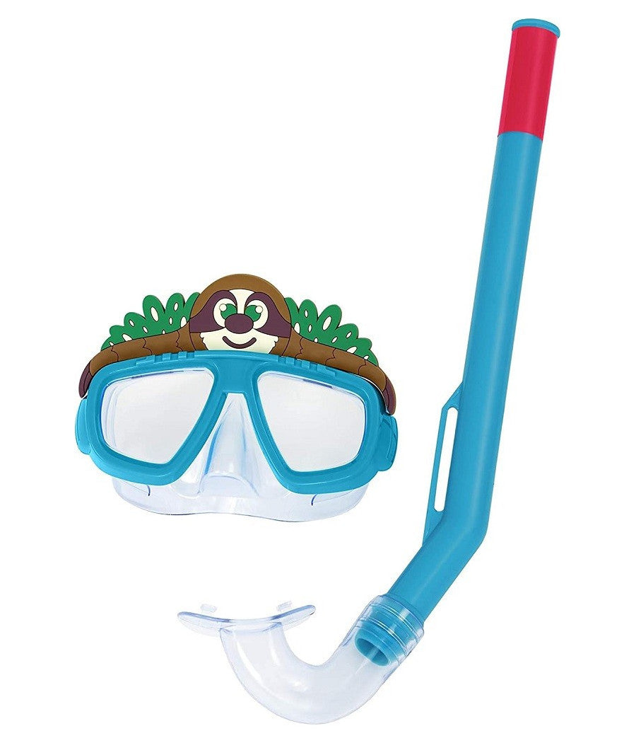 Maschera Da Snorkeling Con Boccaglio Per Bambini Con Animaletti 3-6+ Anni 24059         