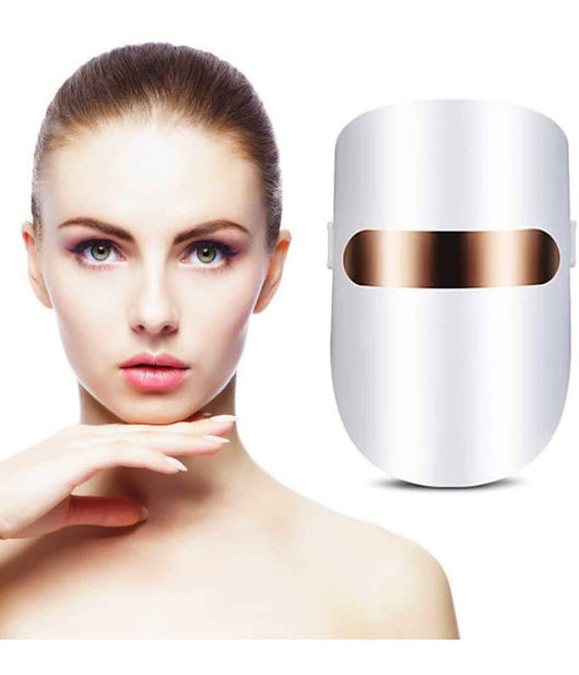 Maschera Viso Fototerapia Spettro Bellezza Acne Pelle Anti Rughe Radiofrequenza         