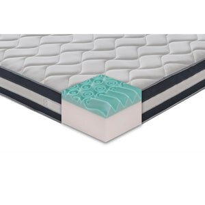 Materasso “Erik” non sfoderabile in memory foam e gel rinfrescante - 80x190