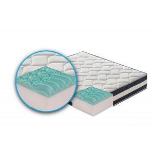 Materasso “Erik” non sfoderabile in memory foam e gel rinfrescante - 160x190