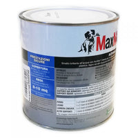 Max meyer acrimax 750ml smalto base acqua tutti i ral 8000, colore  marrone rame - ral 8004, brillantezza brillante