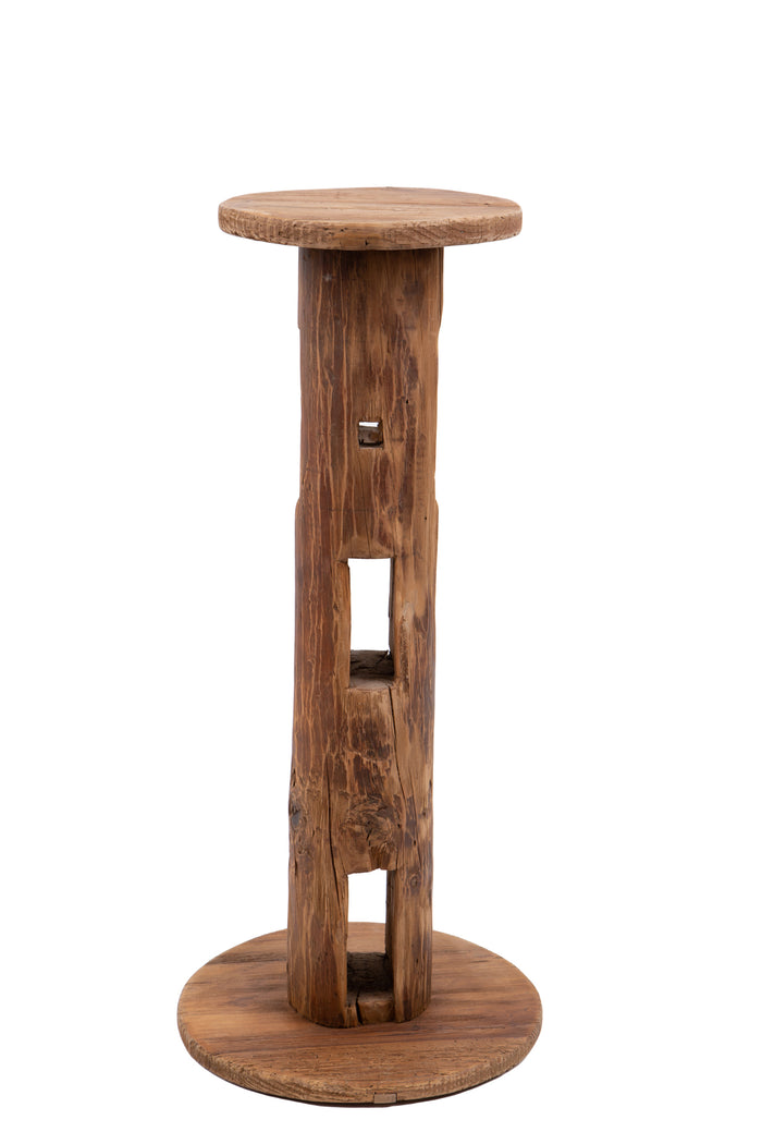 Alzata Tavolo Legno 40x H 90 cm