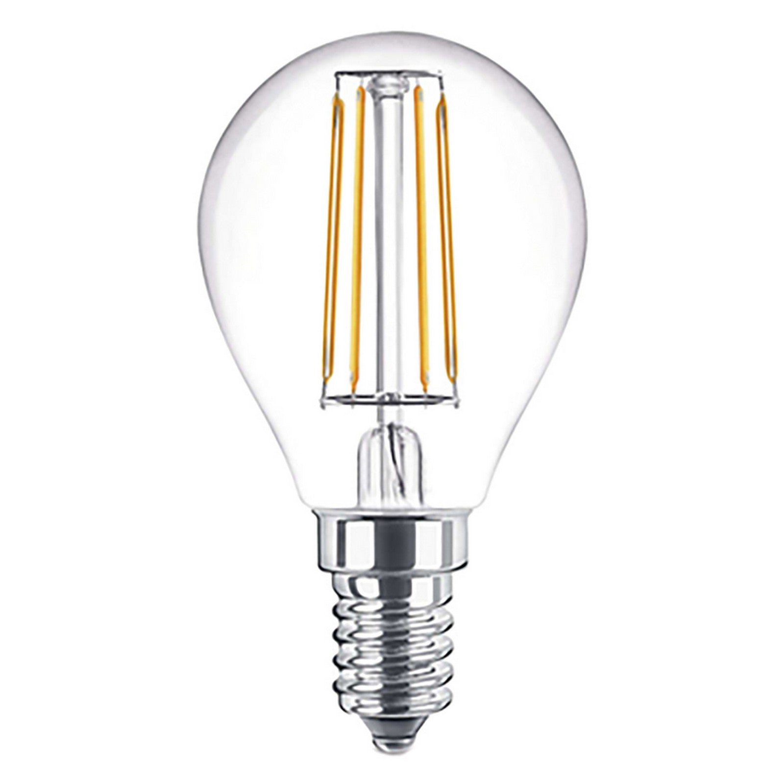 10pz lampada led a filamento 'sfera' calda 2700k 4w=35w e27 - 470 lm 8112885nlm